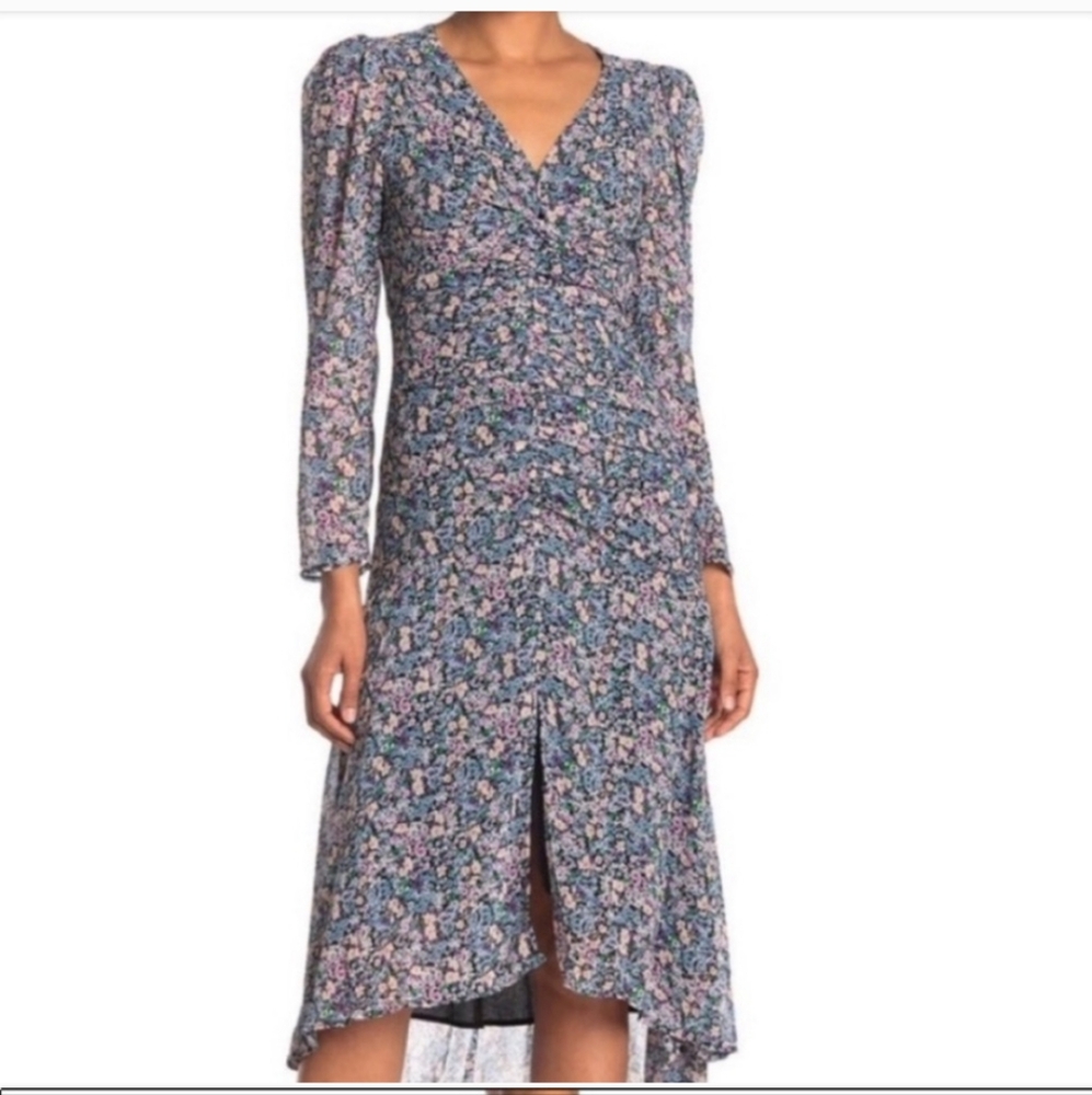 ASTR Floral Midi Dress